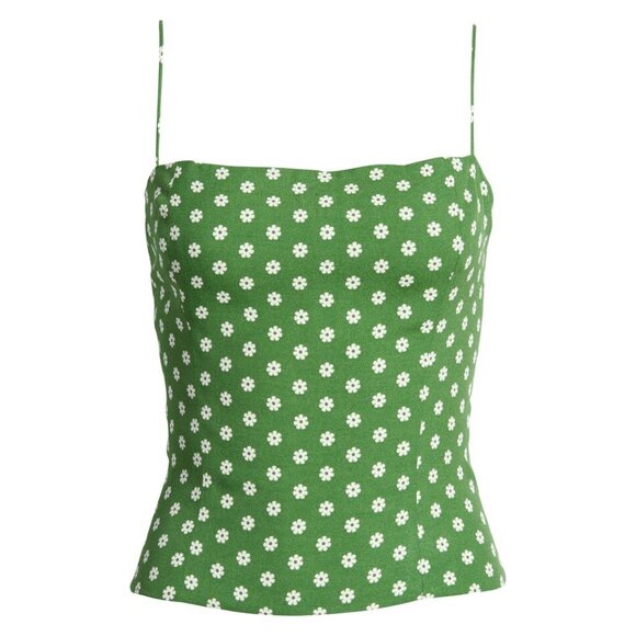 Reformation Meyer Top in Hannah ASO Sarah Cameron - Picture 6 of 16